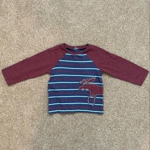 Hatley Long Sleeve Baseball Tee 9-12 Months